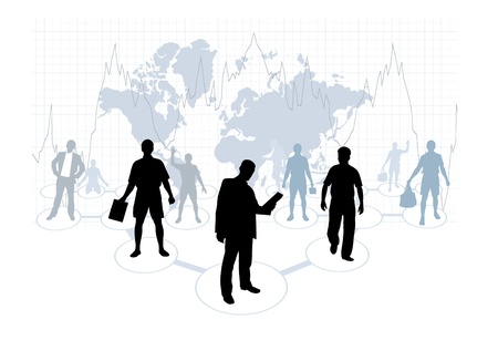 Business peopleのイラスト素材