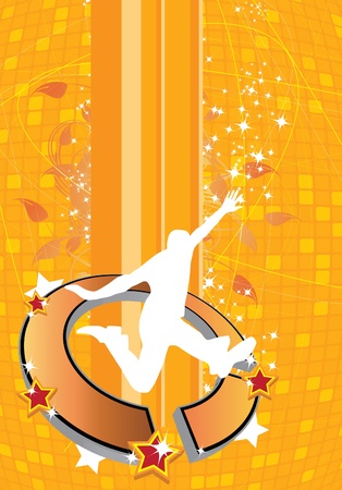 Music backgroundのイラスト素材