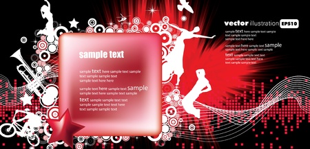 Music event background. のイラスト素材