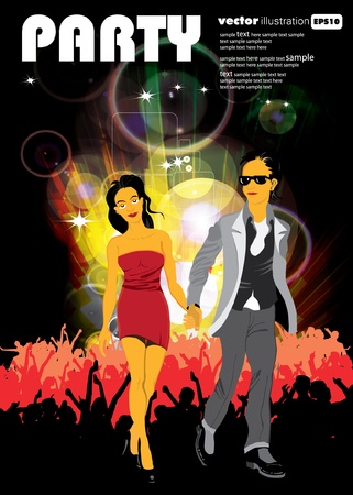 Music event poster. EPS10 vector illustration. のイラスト素材