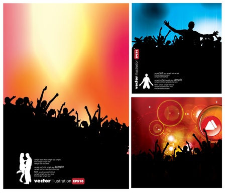 Party event posterのイラスト素材