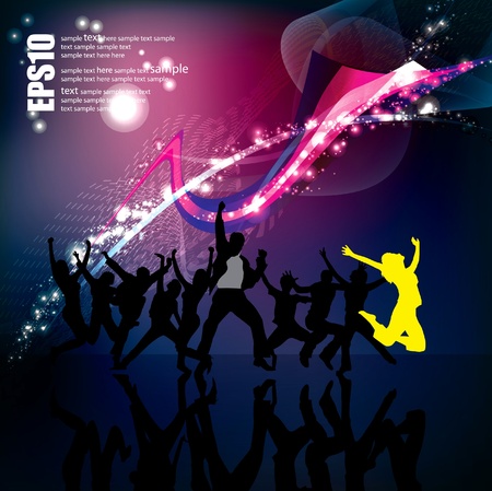 Music event background. Vector eps10 illustration. のイラスト素材