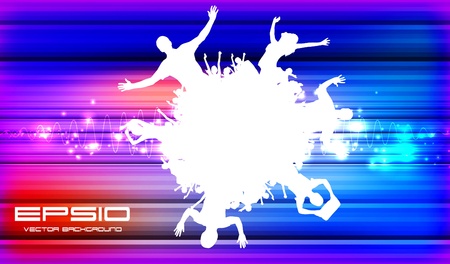 Music event background. Vector eps10 illustration. のイラスト素材