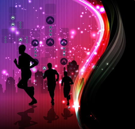 Sport illustrationのイラスト素材