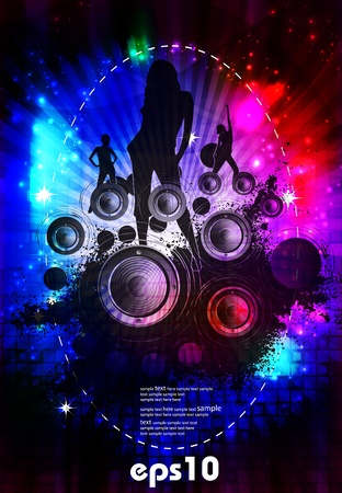 Music event background. のイラスト素材