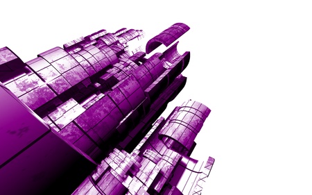 3D spaceの写真素材