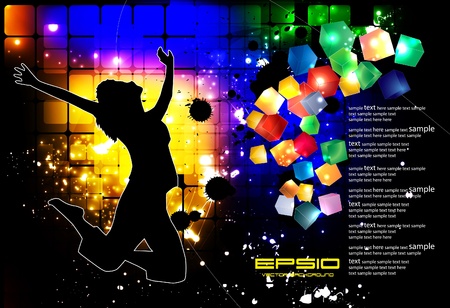 Music event illustrationのイラスト素材