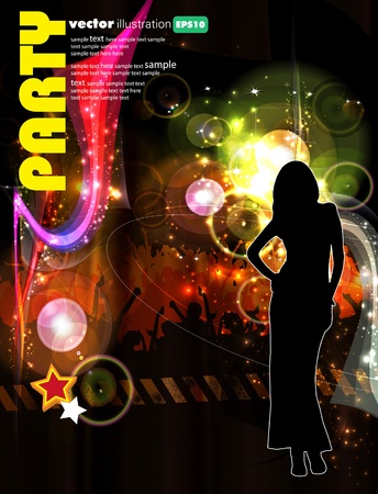 Music event background. のイラスト素材
