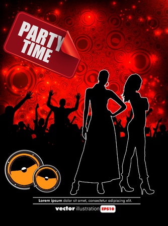 Music event backgroundのイラスト素材