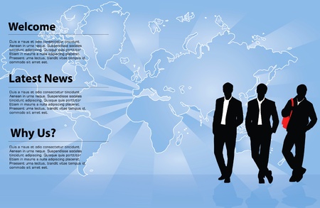 Business vector illustrationのイラスト素材