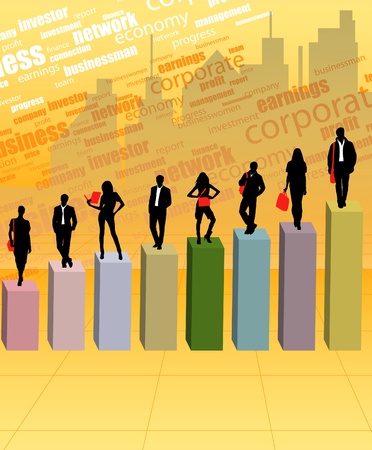 Business conceptのイラスト素材