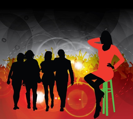 Music event background. Vector eps10 illustration. のイラスト素材