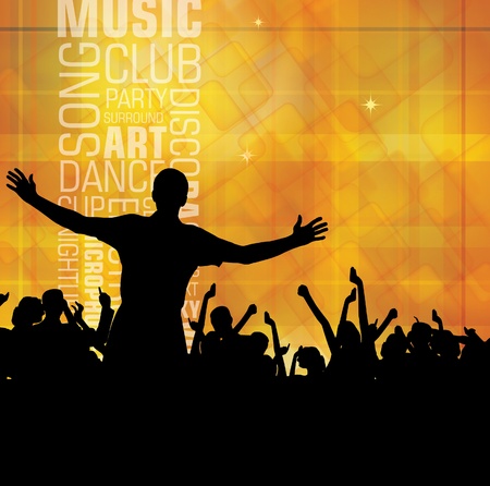 Music event background. Vector eps10 illustration.のイラスト素材