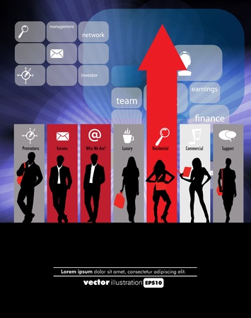 Business conceptのイラスト素材