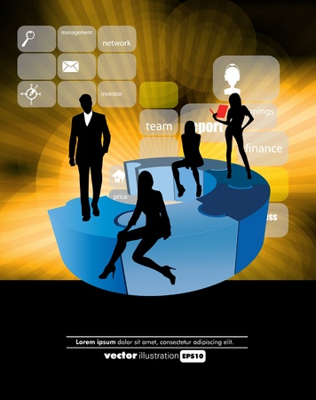 Business conceptのイラスト素材
