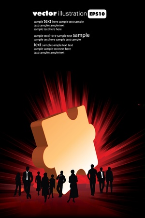 Business Abstract Backgroundのイラスト素材