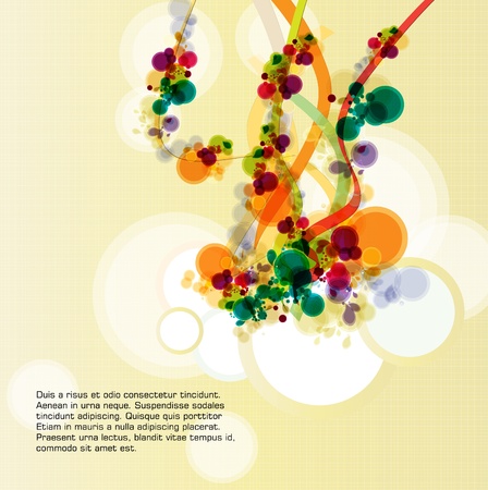 Abstract colorful background. のイラスト素材