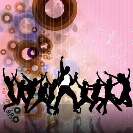 Music backgroundのイラスト素材