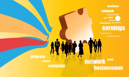 Business conceptのイラスト素材