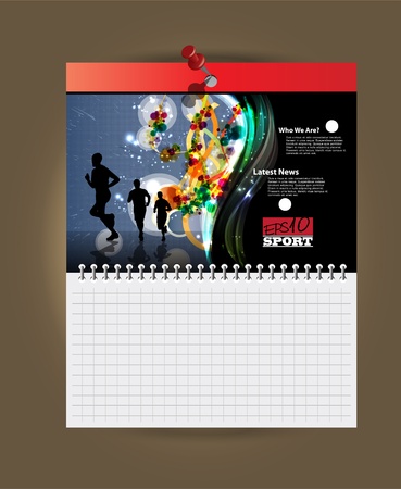 Organizerのイラスト素材