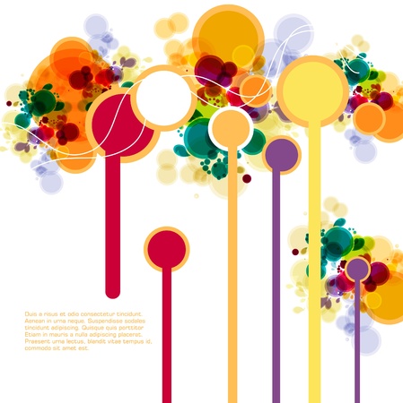 Abstract vector backgroundのイラスト素材