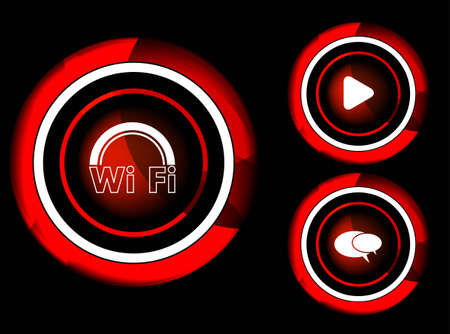 Vector icon webのイラスト素材