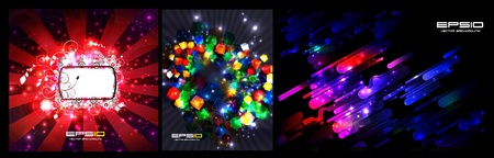 Eps10 vector abstract colorful modern background のイラスト素材