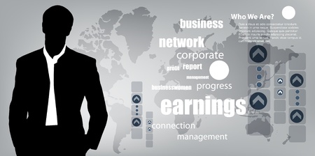 Business concept  Vector illustration  のイラスト素材