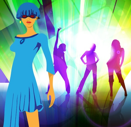 Music background illustrationのイラスト素材