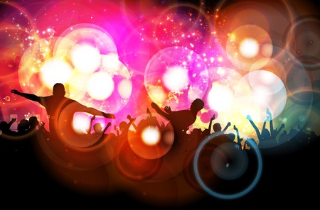 Music background illustrationのイラスト素材