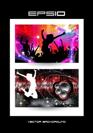 Music event background  illustration  のイラスト素材