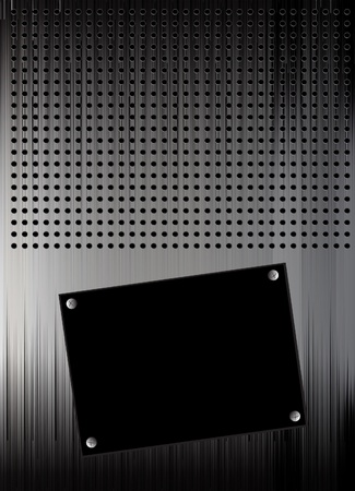 Carbon pattern with place for textのイラスト素材