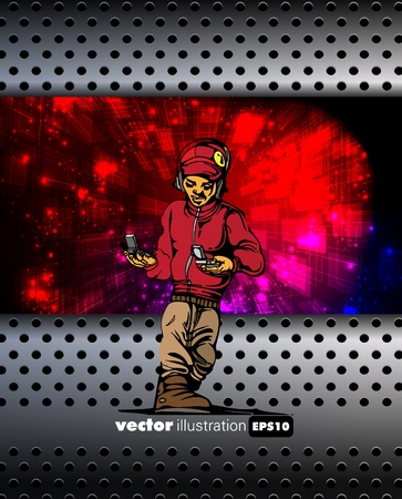 Music event background  Vector eps10 illustration  のイラスト素材