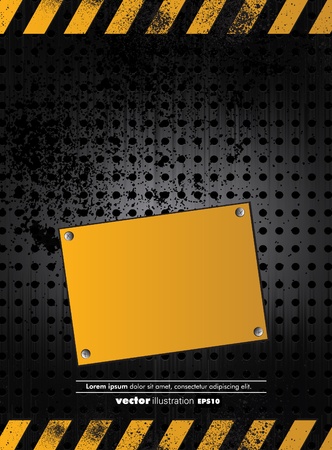 illustration of under construction background のイラスト素材