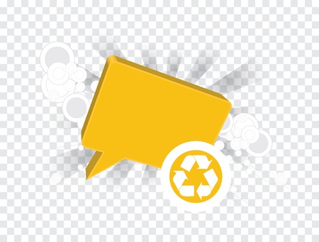 Abstract speech bubble  Vector illustration  のイラスト素材