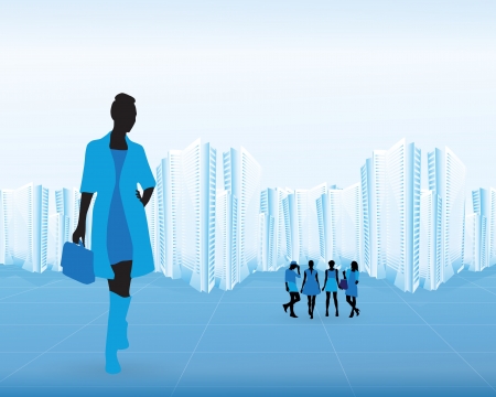 Businesswomanのイラスト素材