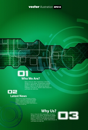 Technical backgroundのイラスト素材