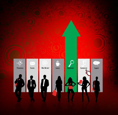 Business conceptのイラスト素材