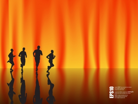 Sport illustrationのイラスト素材