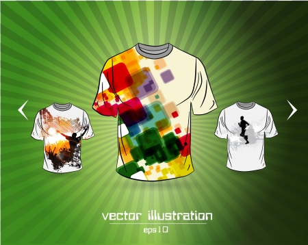 Vector  T-shirt designのイラスト素材