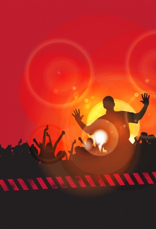 Disco backgroundのイラスト素材