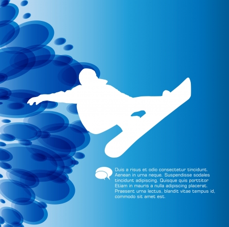 Snowboarderのイラスト素材