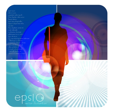 Young fashion girls  illustration のイラスト素材