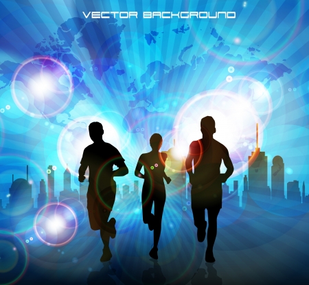 Sport illustrationのイラスト素材