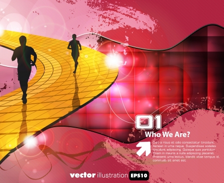 Sport illustrationのイラスト素材