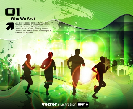 Sport illustrationのイラスト素材