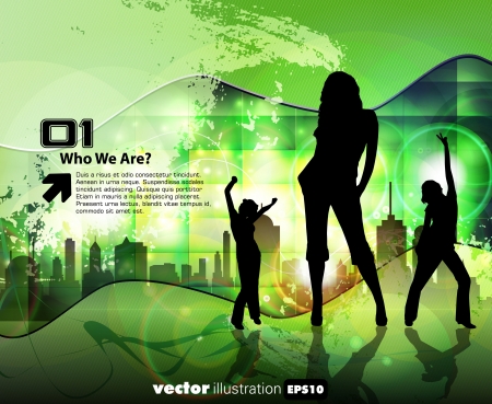 Music illustrationのイラスト素材