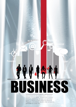 Business peopleのイラスト素材