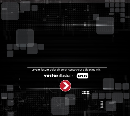 Futuristic technical backgroundのイラスト素材