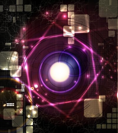 Abstract technical backgroundのイラスト素材